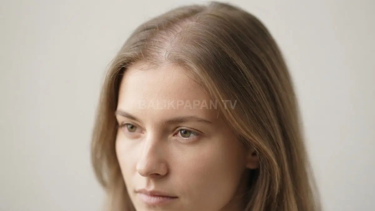Pemeriksaan rambut menipis membantu mengenali kondisi folikel secara dini demi perawatan tepat sasaran. (BTV/Ai)