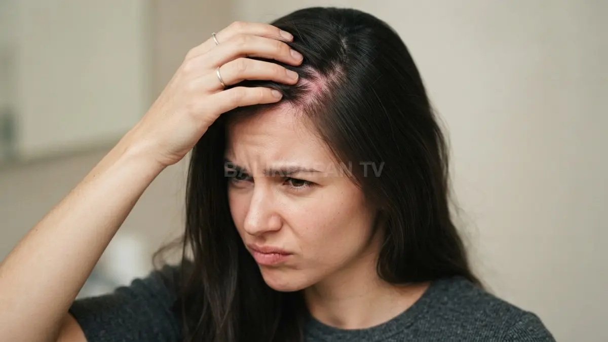 Sensitivitas kulit kepala dapat meningkat akibat ketidakcocokan penggunaan produk perawatan rambut harian. (BTV/Ai)