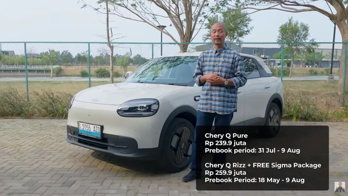 Chery QQ terbaru hadir sebagai SUV listrik modern berjarak tempuh 420 kilometer NEDC impresif kini. [BTV:AI]