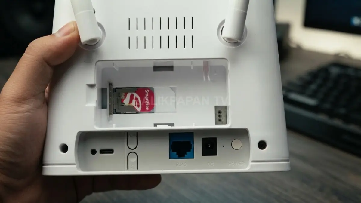 Instalasi router mudah, cukup pasang kartu SIM lalu nikmati koneksi internet stabil setiap hari. (BTV/AI)

