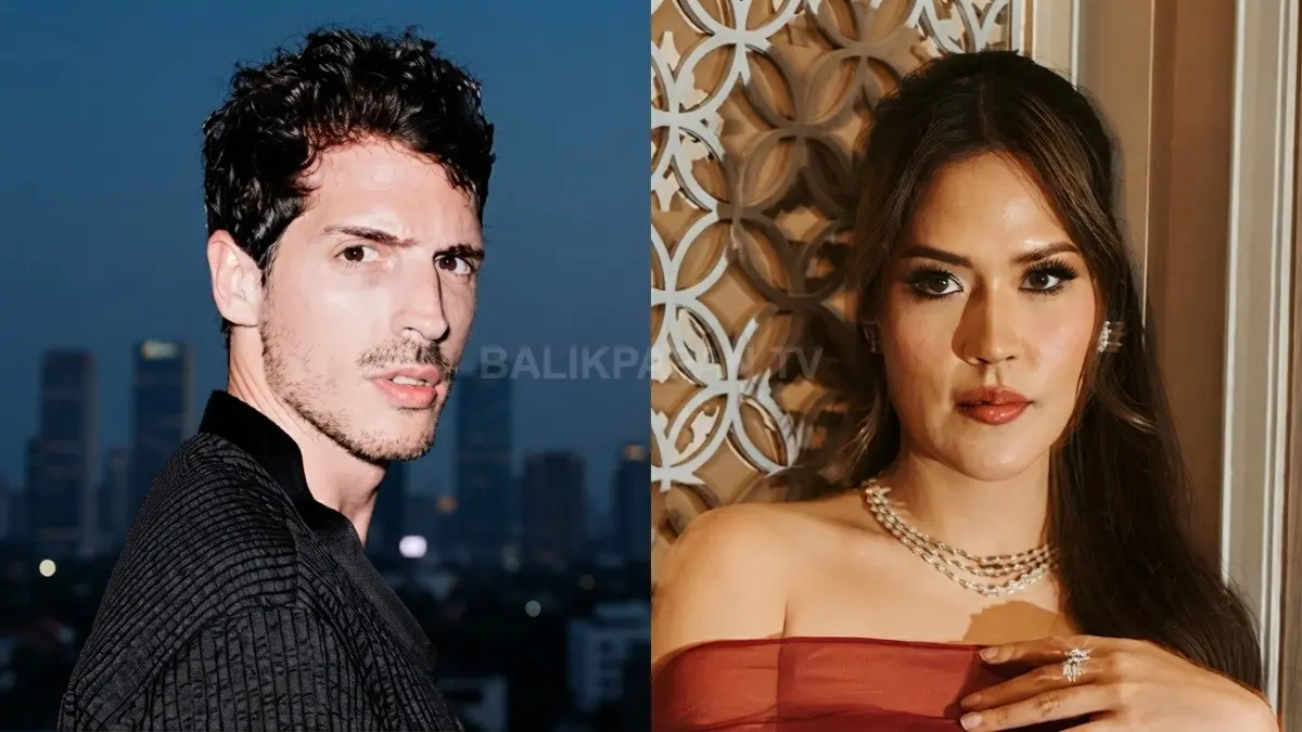 Interaksi sederhana Raisa dan Mathis Molinie di TikTok menjadi topik hangat di media sosial. (BTV/AI)