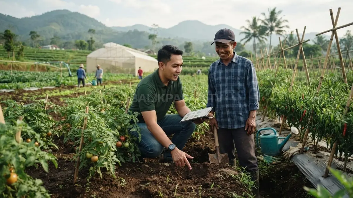 Pilih tanaman sesuai kondisi lahan agar tumbuh sehat, subur, awet, optimal, alami (BTV/AI).