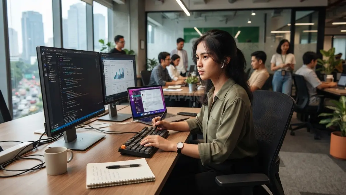 Tentukan niche konten sesuai minat agar audiens mudah mengenali identitas akunmu secara konsisten sukses (BTV/AI)