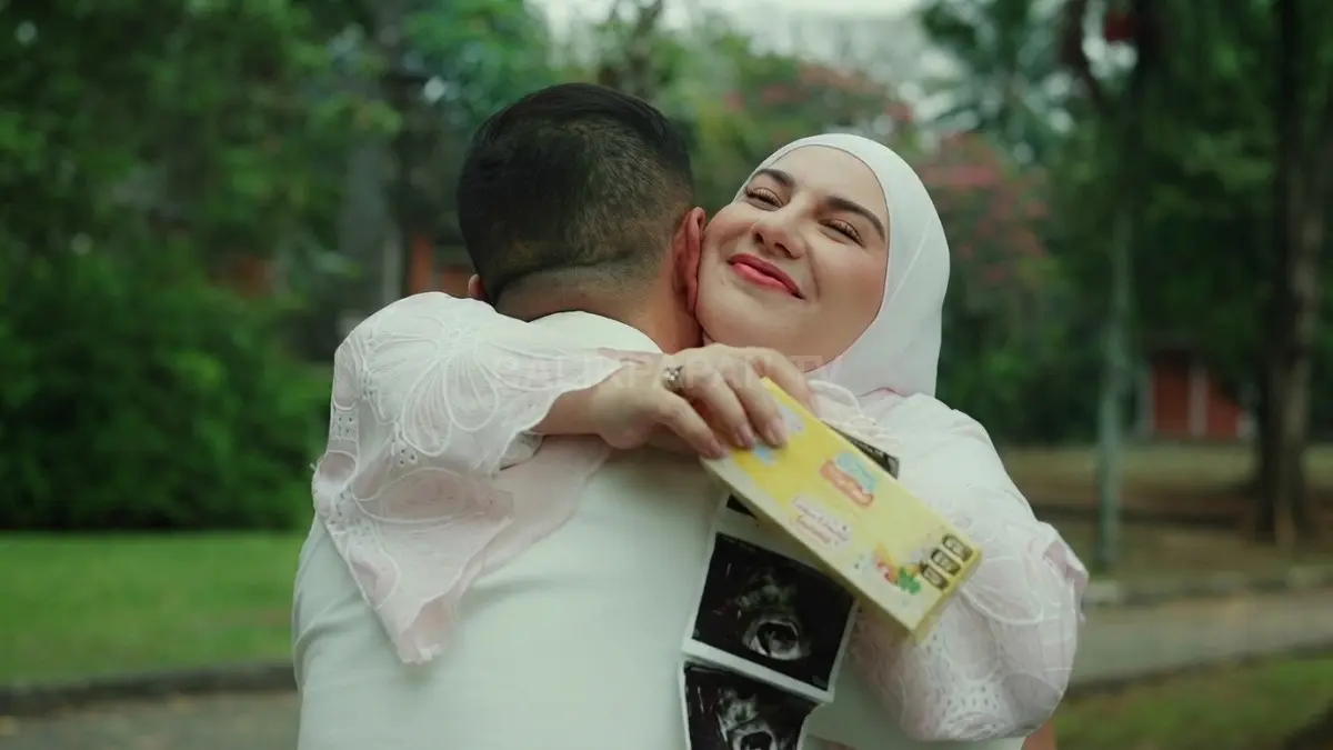 Irish Bella membagikan kabar kehamilan anak pertama bersama Haldy Sabri melalui unggahan media sosial penuh syukur. (BTV/AI)