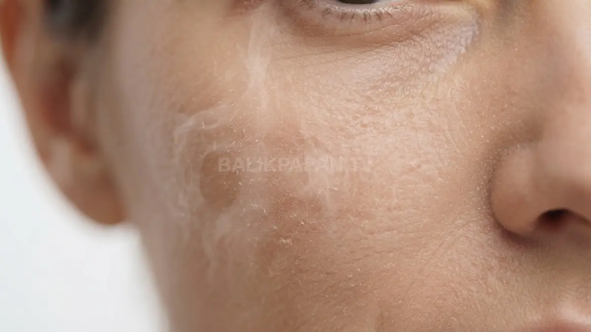 Kondisi skin barrier yang melemah dapat memicu penguapan air sehingga kulit terasa kering dan kusam. (BTV/Ai)