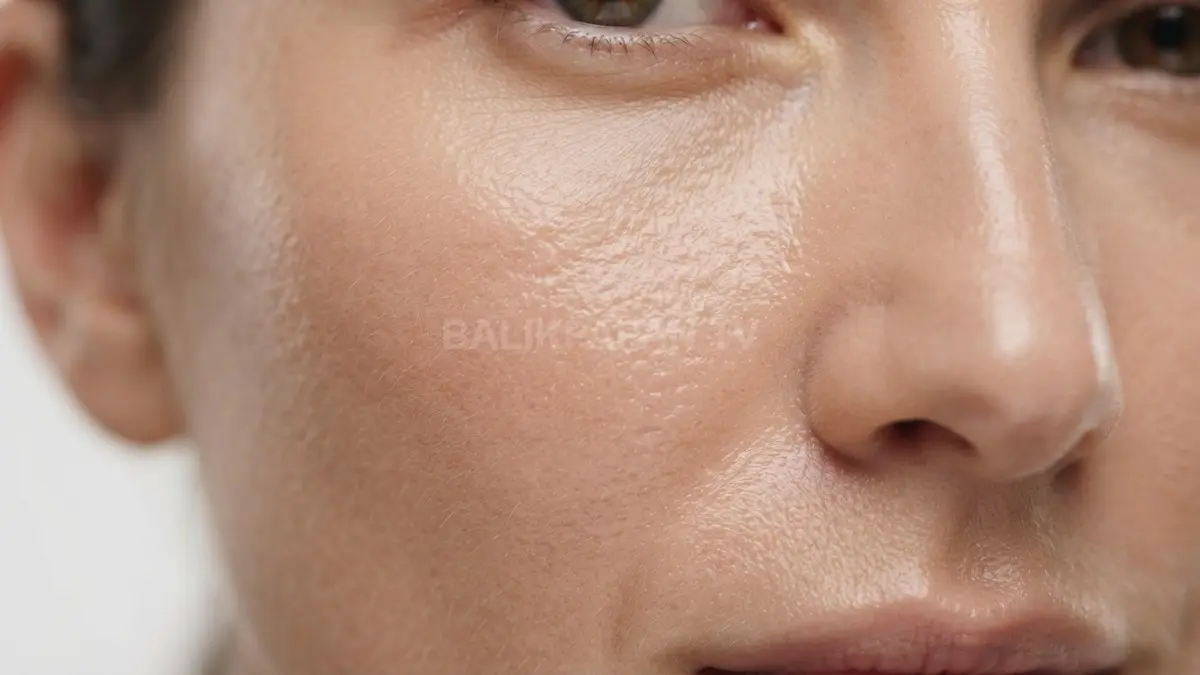 Produksi sebum alami pada kulit wajah membantu menjaga kelembapan serta melindungi lapisan pelindung kulit. (BTV/Ai)