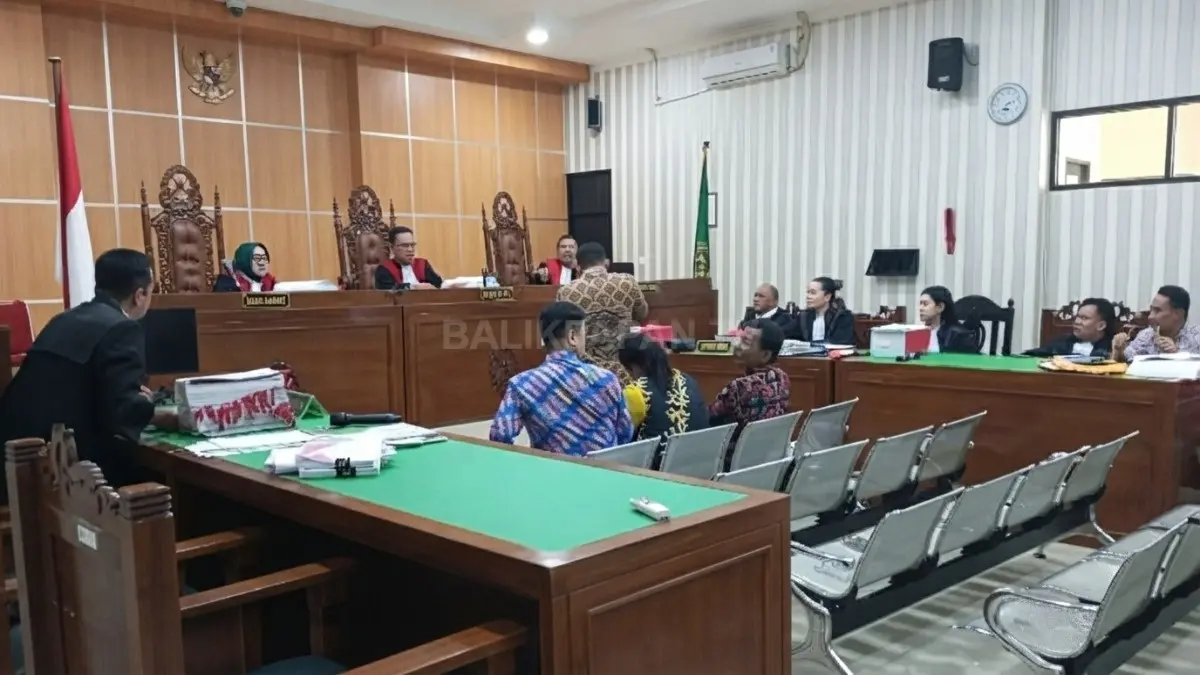 Suasana sidang lanjutan dugaan korupsi pembangunan RS Bekokong Tahap I menghadirkan empat saksi pengadaan utama (DOK. SUNARDI/KP)