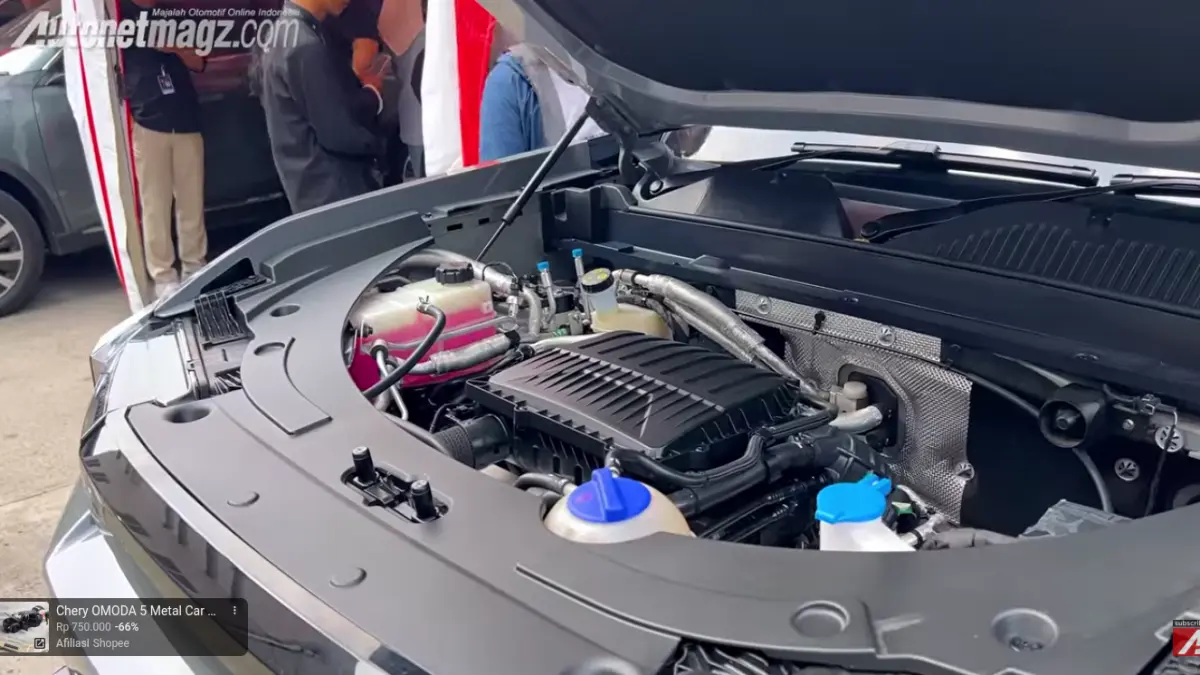 Chery J6T CSH mengandalkan motor listrik, mesin turbo sebagai generator, serta jarak tempuh hingga 1.000 kilometer [BTV:AI]
