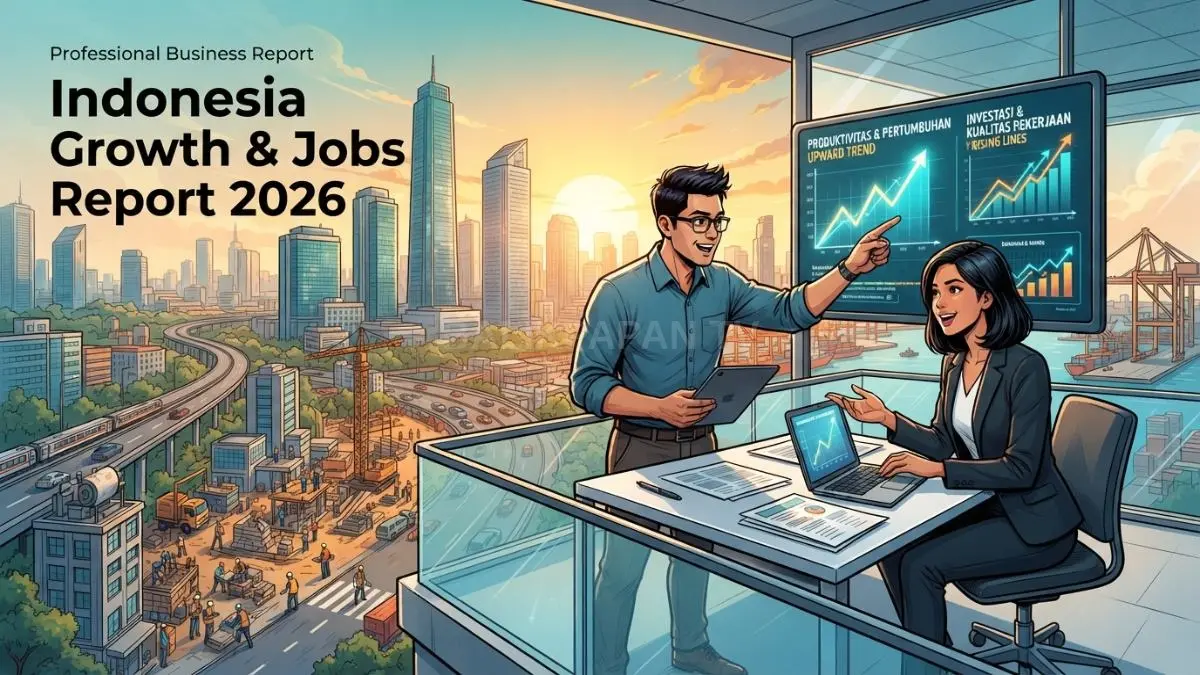 Pertumbuhan ekonomi Indonesia membutuhkan produktivitas, investasi, persaingan, dan pekerjaan berkualitas menuju target 2045 [BTV:AI]