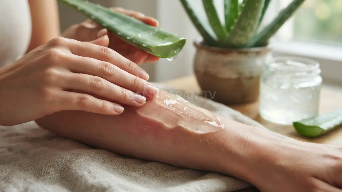 Aloe vera menjadi pilihan perawatan kulit sederhana untuk memberikan sensasi menenangkan, dengan pengujian awal sebelum digunakan luas. (BTV/AI)