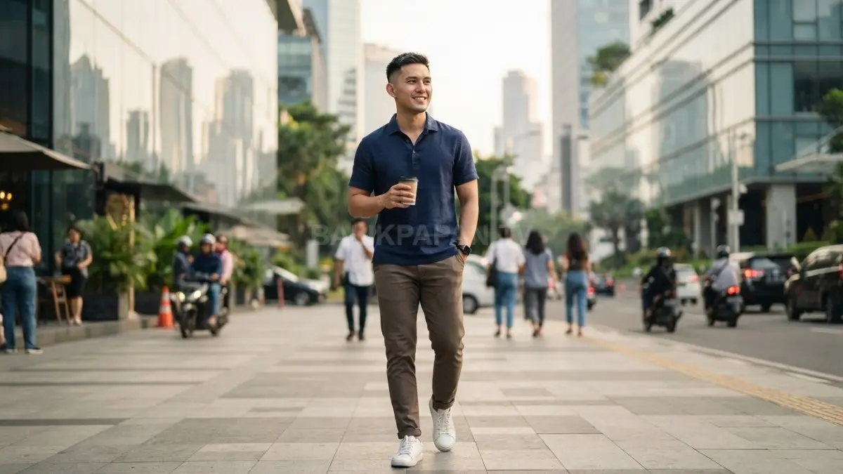 Crew Cut, gaya rambut pria praktis yang rapi, simpel, dan cocok menemani aktivitas padat setiap hari (BTV/AI)
