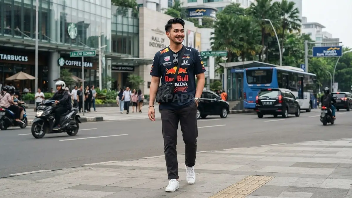 Gunakan satu item statement sebagai pusat perhatian, lalu padukan dengan basic pieces agar outfit tetap stylish dan seimbang (BTV/AI)