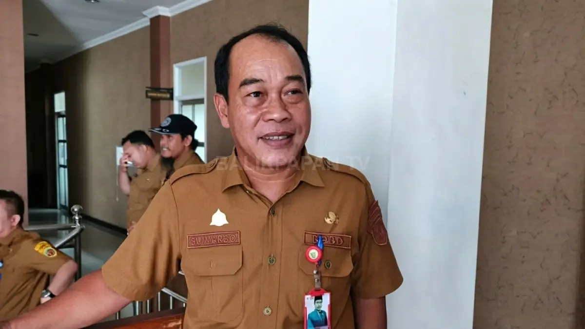 Kepala Pelaksana BPBD Samarinda Suwarso mematangkan aturan baru penanggulangan bencana untuk memperkuat kesiapsiagaan dan respons darurat. (DOK. HAFIZ/KP)