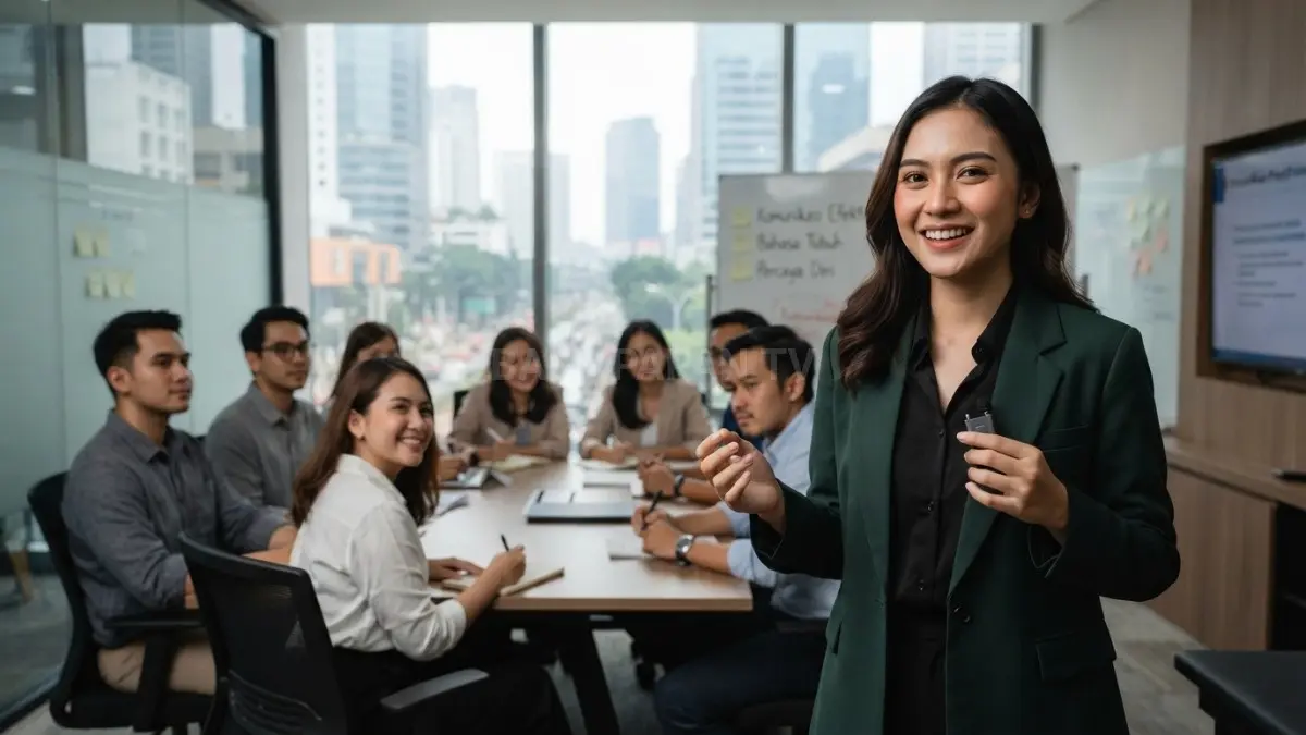 Latih Cara Bicara dan Bahasa Tubuh Biar Lebih Percaya Diri dan Menarik (BTV/AI)