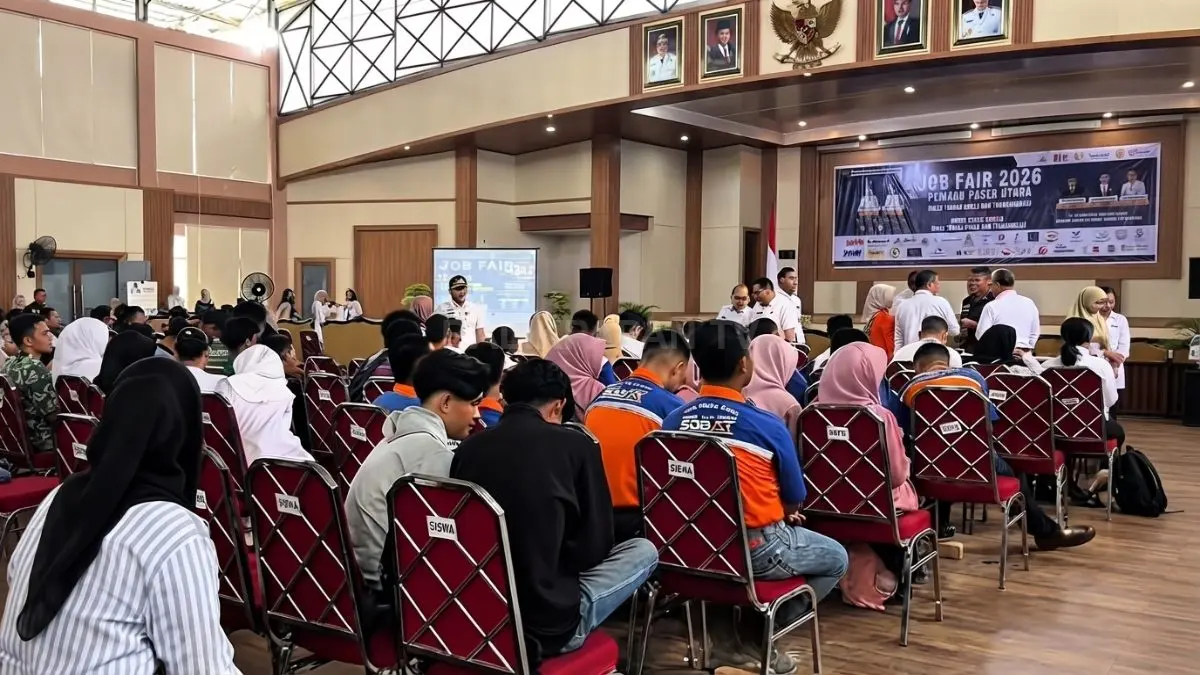Minimnya perusahaan tambang dan perkebunan di Job Fair PPU terjadi karena kebutuhan tenaga kerja sudah terpenuhi. (Sumber: YouTube Balikpapan TV)