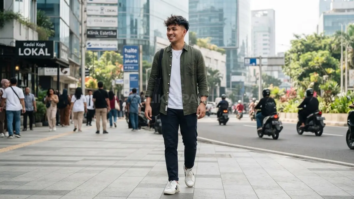 Textured Crop menghadirkan gaya rambut pria modern, santai, rapi, dan praktis untuk aktivitas sehari-hari tanpa ribet. (BTV/AI)
