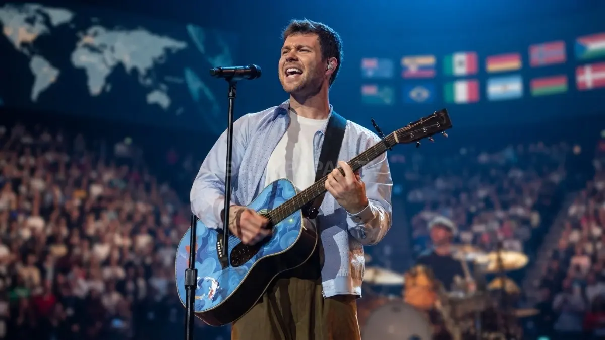 Alex Warren membawakan “Ordinary” dalam perjalanan karier musiknya menuju panggung global. (BTV/AI)