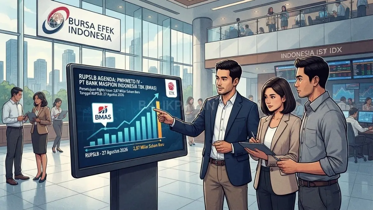 BMAS menyiapkan maksimal 2,87 miliar saham baru melalui rights issue untuk memperkuat modal perseroan. [BTV:AI]