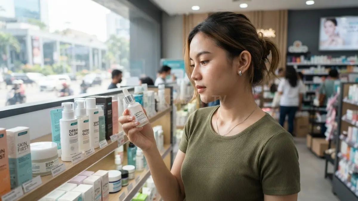 Produk viral belum tentu cocok, pahami kandungan dan kebutuhan kulit sebelum membeli agar skincare tetap konsisten (BTV/AI)
