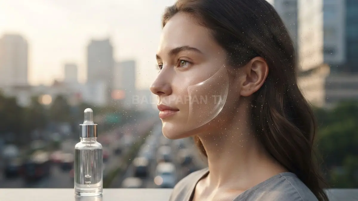 Serum antioksidan topikal memberikan lapisan perlindungan tambahan bagi kulit dari radikal bebas dan polusi lingkungan. (BTV/Ai)