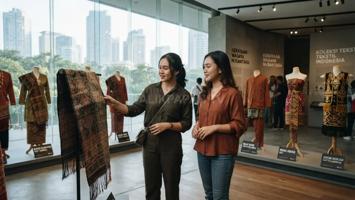 Baju adat Indonesia menghadirkan keindahan tradisi melalui motif, warna, filosofi, dan identitas budaya yang beragam (BTV/AI).