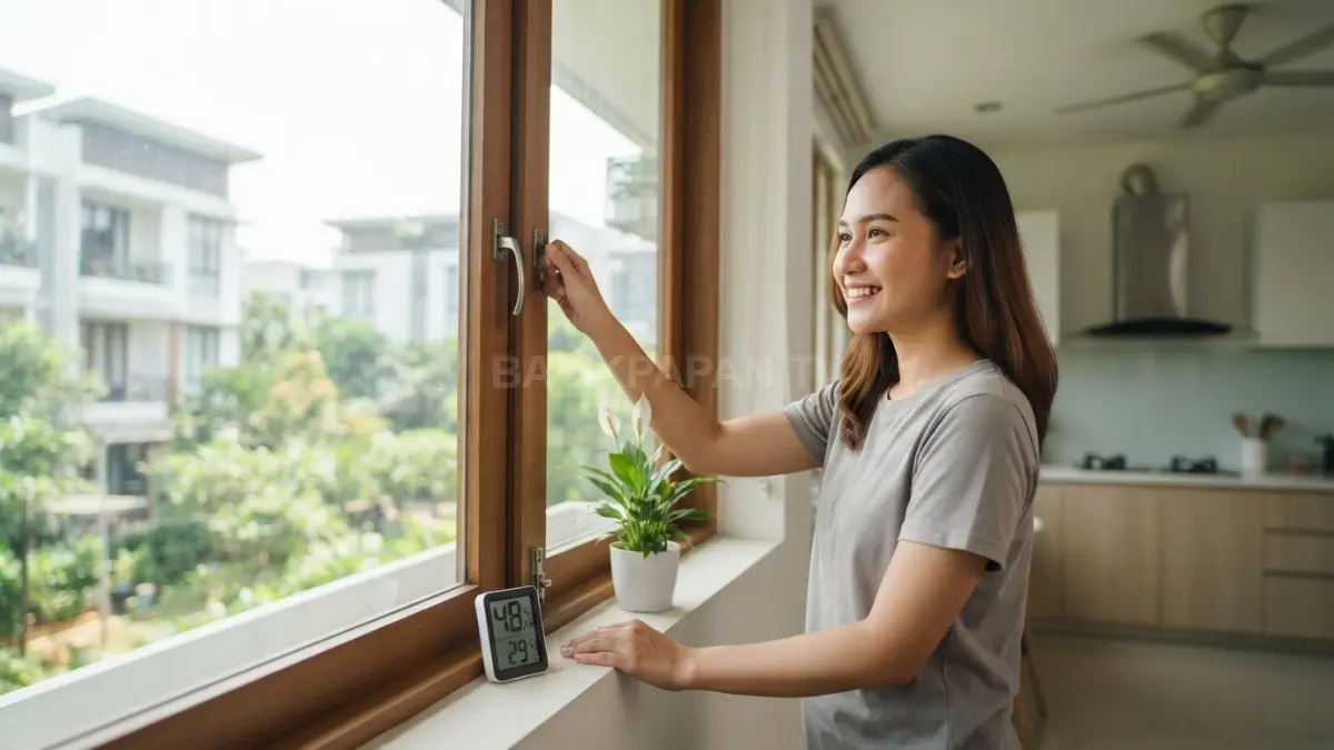 Jaga ventilasi dan kelembapan rumah agar udara tetap segar, nyaman, dan terhindar dari risiko jamur (BTV/AI)
