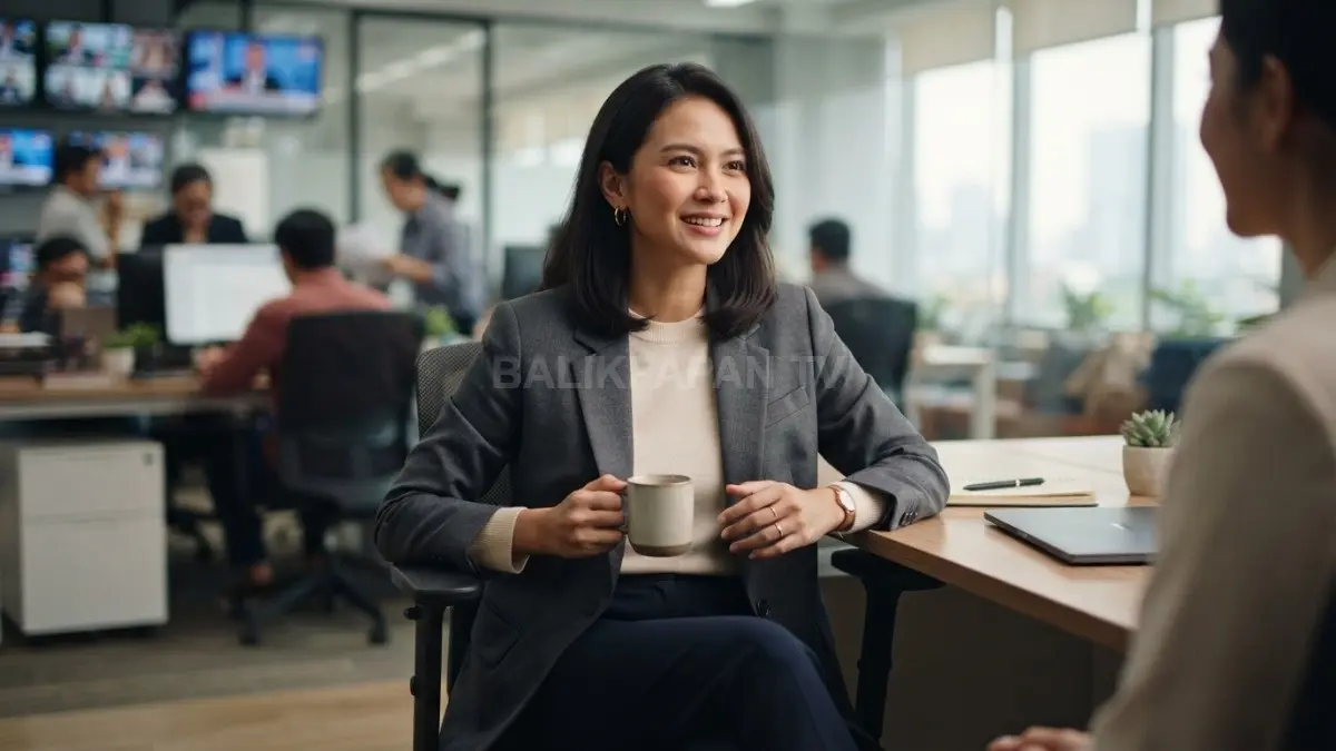 Pakaian nyaman dengan potongan sederhana dan warna netral menciptakan penampilan rapi, natural, serta mudah dipadukan sehari-hari. (BTV/AI)