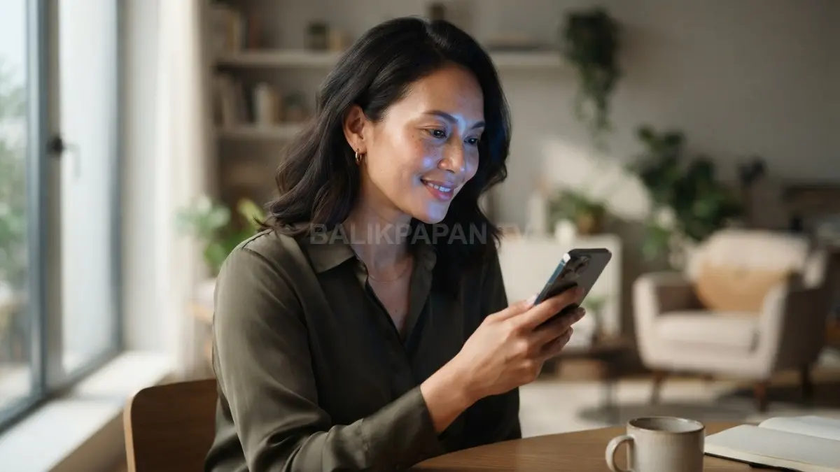 Paparan cahaya smartphone dan sinar alami memengaruhi kondisi kesehatan serta pigmentasi kulit wajah harian. (BTV/Ai)