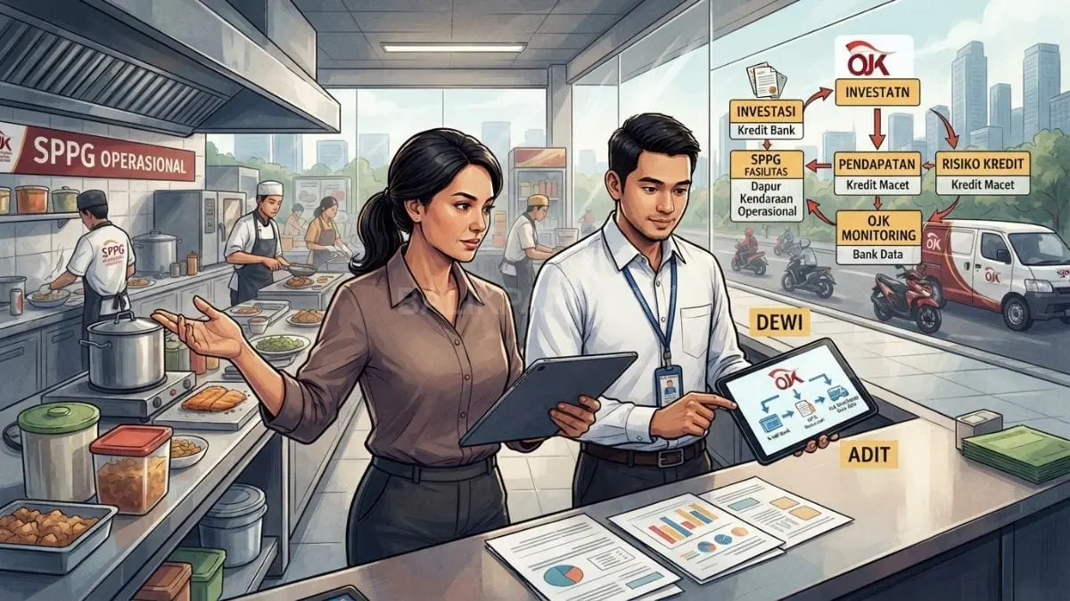 Penutupan SPPG dapat memengaruhi kemampuan debitur memenuhi kewajiban kredit dan menjadi perhatian bagi perbankan Indonesia [BTV:AI]