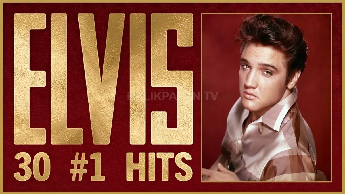Potret karismatik sang legenda Elvis Presley menghiasi sampul album kompilasi karya musik terbaik sepanjang masa. (BTV/Ai)