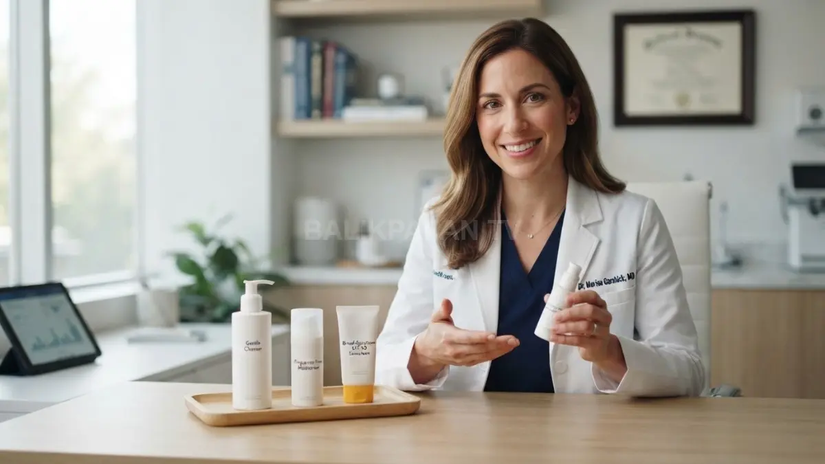 Rutinitas kulit sederhana dengan pembersih lembut, pelembap, dan sunscreen membantu menjaga kesehatan kulit remaja secara konsisten. (BTV/AI)