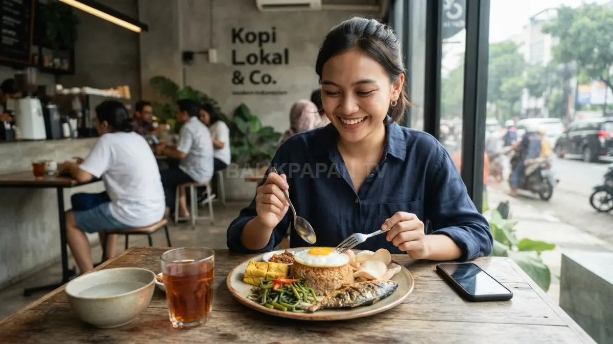 Sarapan sehat bisa tetap sederhana dengan makanan lokal yang familiar, bergizi, dan mudah ditemukan di rumah (BTV/AI).
