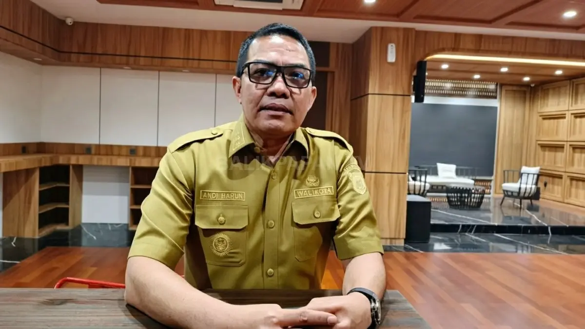 Wali Kota Samarinda Andi Harun menanggapi polemik bankeu dan pokir DPRD Kaltim terkait mekanisme penganggaran daerah. (DOK. HAFIZ/KP)