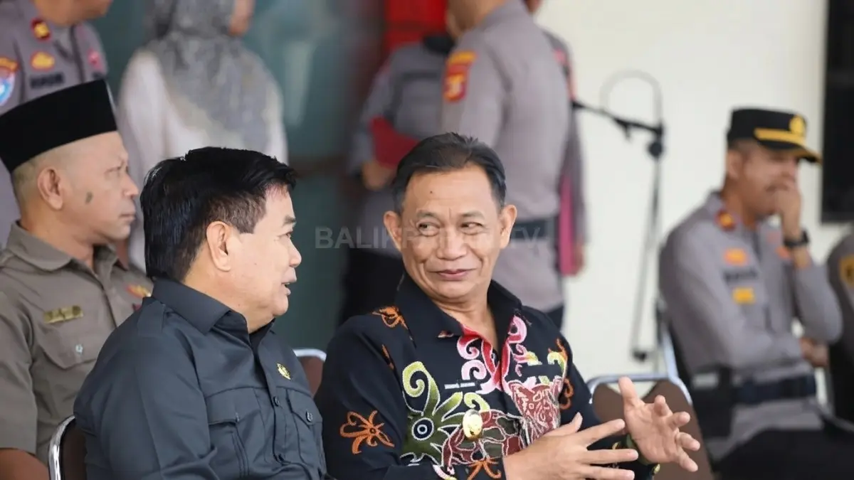 Apel Satkamling di Kutai Barat perkuat sinergi pemerintah, aparat, dan masyarakat dalam menjaga keamanan lingkungan. (BTV/AI) (IST)