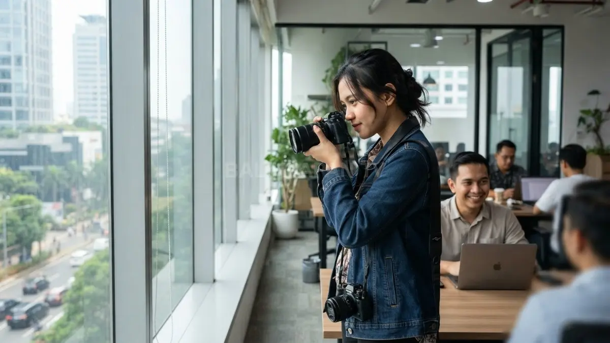 Pencahayaan tepat membuat objek terlihat jelas, detail terjaga, dan hasil video lebih nyaman ditonton (BTV/AI).
