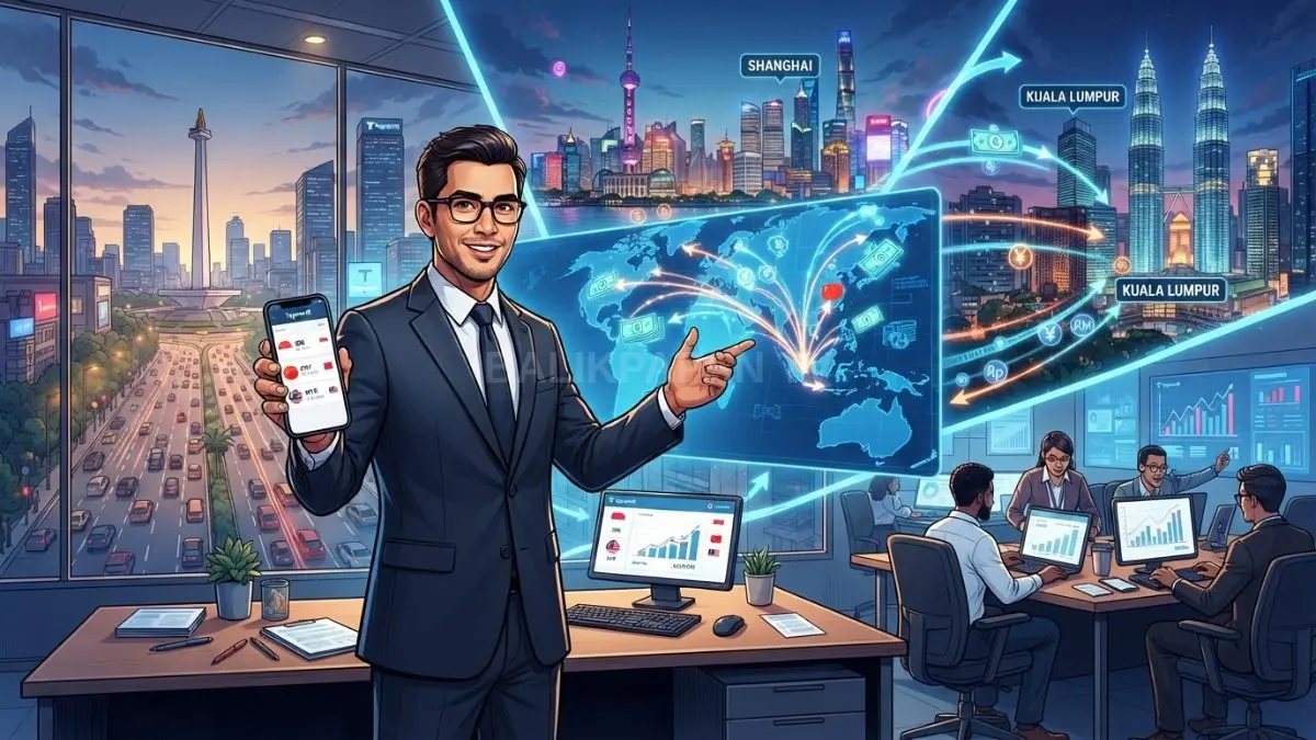 Pertumbuhan transaksi remitansi Topremit di Cina dan Malaysia didorong kebutuhan bisnis serta personal lintas negara [BTV:AI]