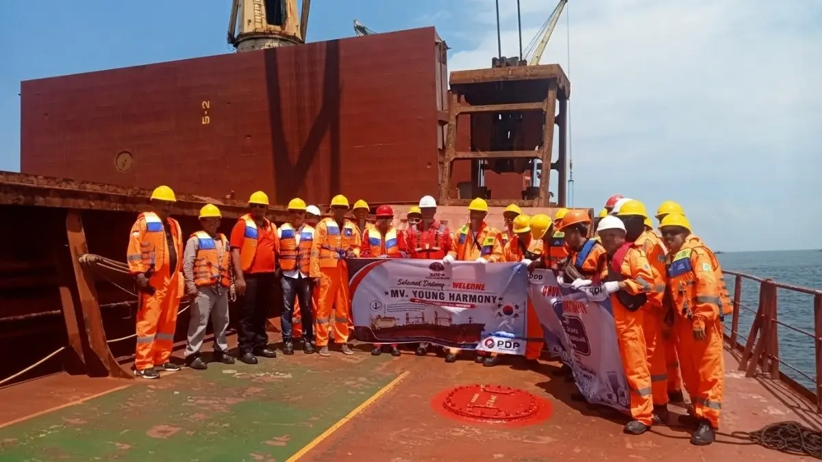 Proyek Tanjung Santan serap sekitar 700 tenaga kerja, geliat ekonomi masyarakat Kutai Kartanegara mulai terasa. (BTV/AI)