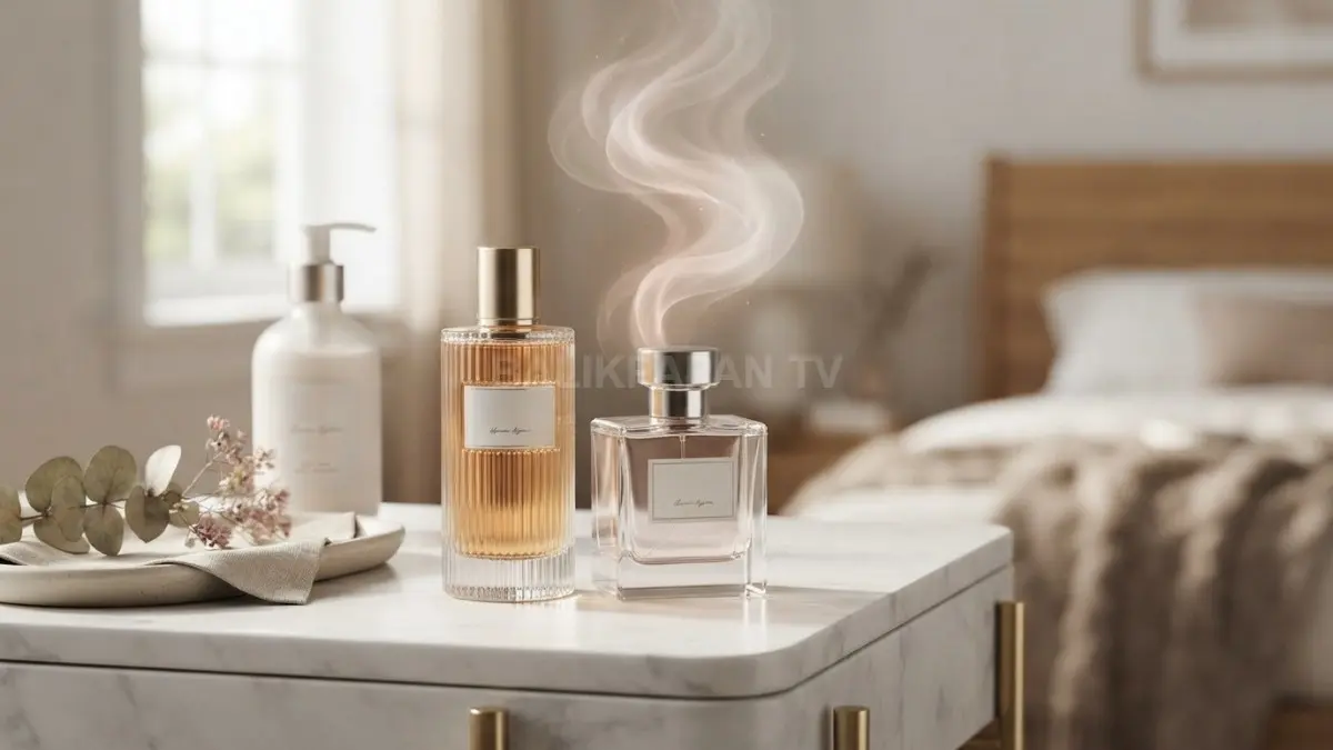 Seni perfume layering menghadirkan paduan aroma elegan untuk menciptakan wewangian yang lebih berkarakter. (BTV/Ai)