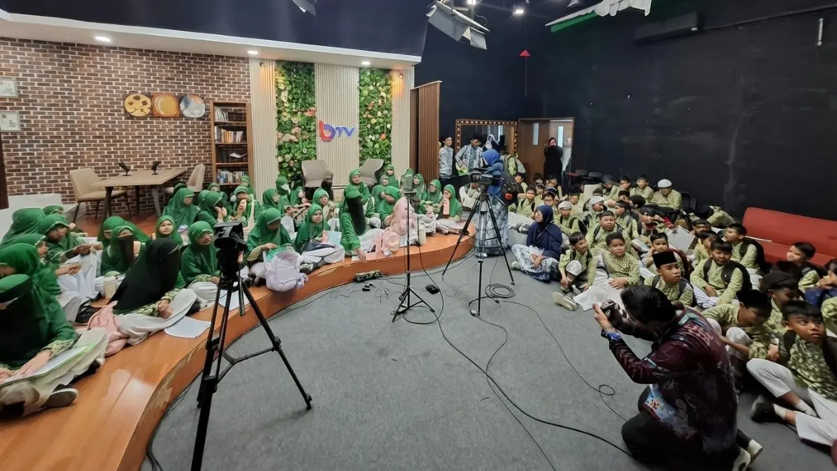 Suasana Studio Balikpapan Televisi