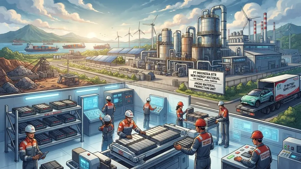 Pengembangan rantai pasok baterai Indonesia membuka peluang hilirisasi menuju industri kendaraan listrik bernilai tambah [BTV:AI]