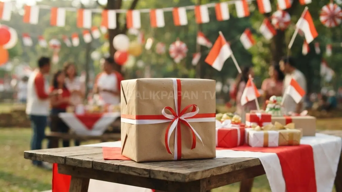 Sajian hadiah mystery box semarakkan perayaan HUT RI dengan nuansa kemerdekaan yang ceria dan meriah. (BTV/Ai)