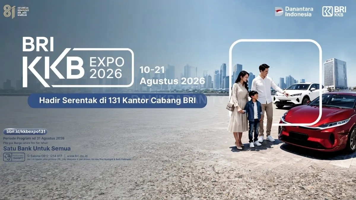 BRI KKB Expo 2026 hadir di 131 cabang menawarkan pembiayaan kendaraan dan promo menarik bagi masyarakat [BTV:AI]