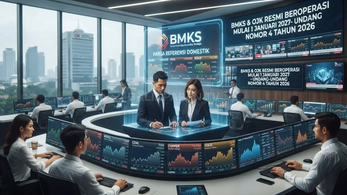 Indonesia siapkan BMKS untuk membentuk harga referensi domestik dan mengawasi perdagangan komoditas mulai 2027. [BTV:AI]
