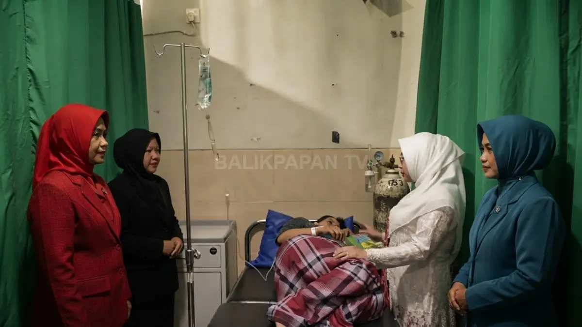 Bayi perempuan di Berau lahir di momen HUT Kemerdekaan dan diberi nama Agustina sebagai kenangan bulan kelahirannya. (BTV/AI) (IZZA/BP)