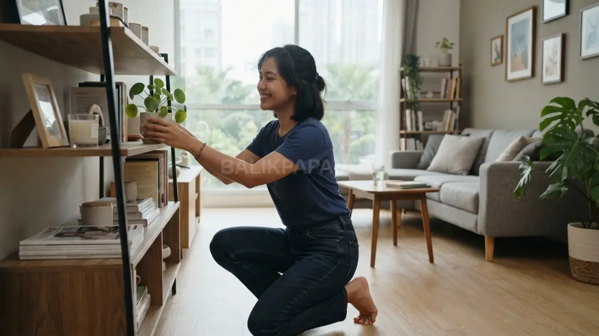 Menata ruang dengan kreatif membuat suasana lebih nyaman, rapi, dan menyenangkan untuk beraktivitas. (BTV/AI)