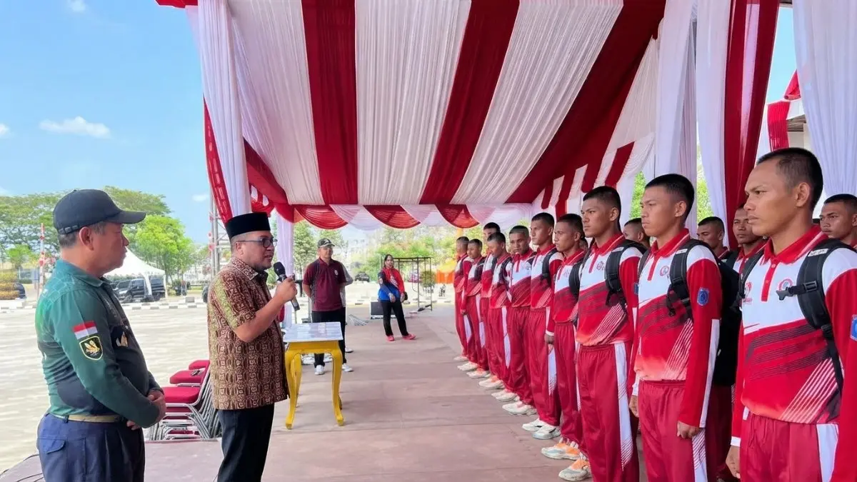 Pemkab Paser mematangkan persiapan upacara bendera 17 Agustus 2026 demi kelancaran acara. (BTV/Ai)