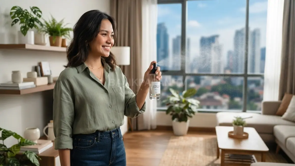 Pilih aroma citrus segar untuk aktivitas siang agar wangi terasa ringan, energik, dan nyaman dipadukan. (BTV/AI)
