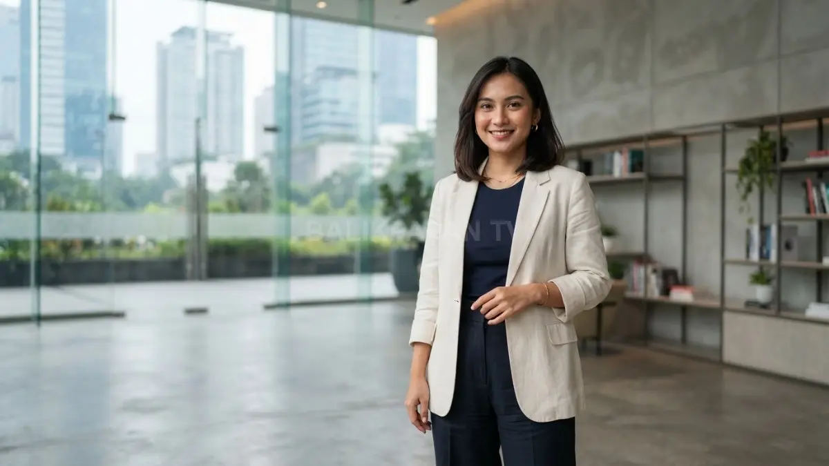 Sisakan ruang untuk berpose agar foto kemerdekaan terlihat nyaman, natural, rapi, dan menarik (BTV/AI)

