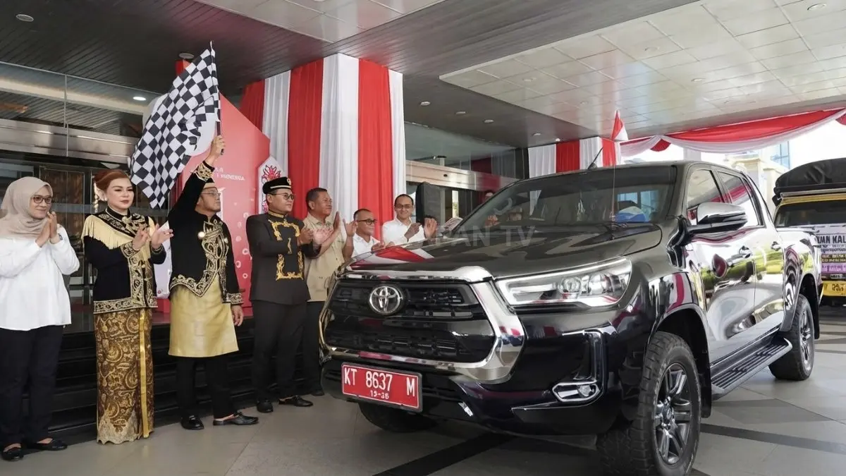 Sungai Mahakam Surut, Kaltim Percepat Bantuan Pangan ke Wilayah Pedalaman.