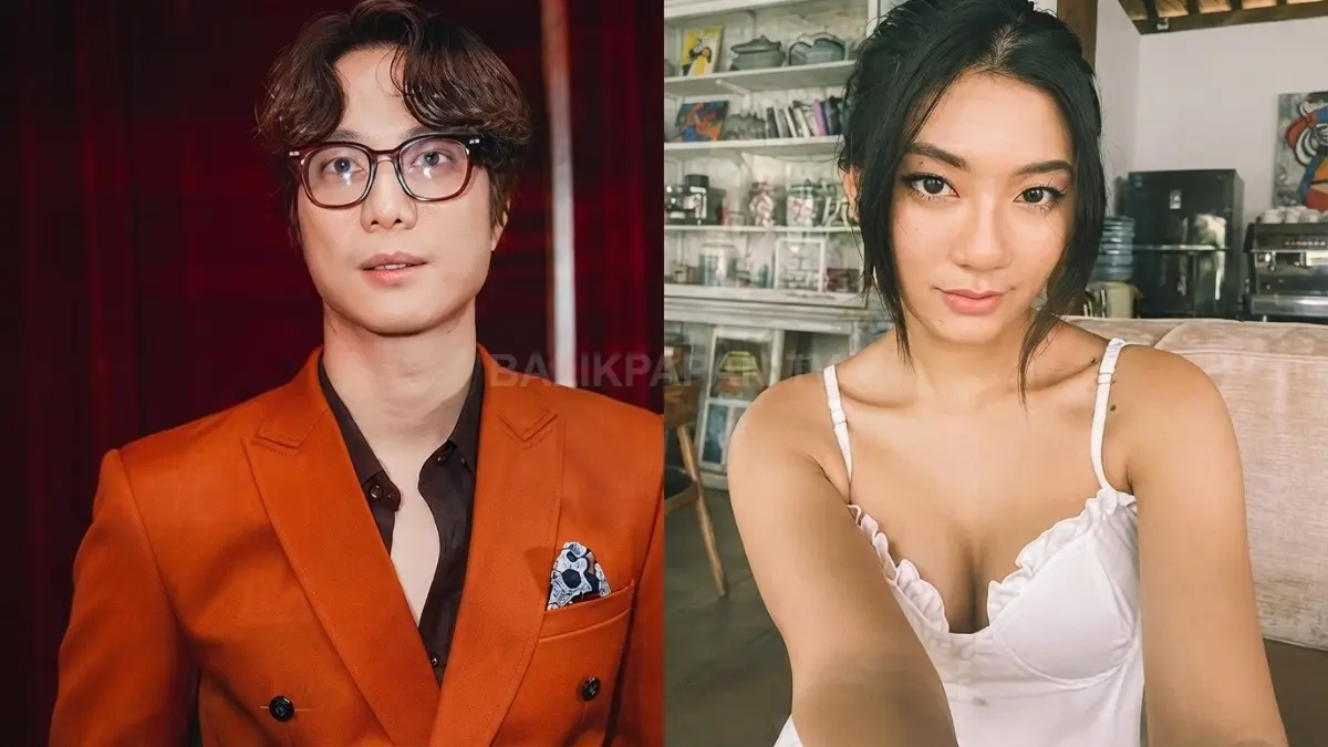 Dikta Wicaksono dan Rachel Florencia menjadi sorotan publik setelah kabar pernikahan mereka beredar. (BTV/AI)